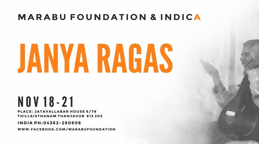Workshop On Janya Ragas