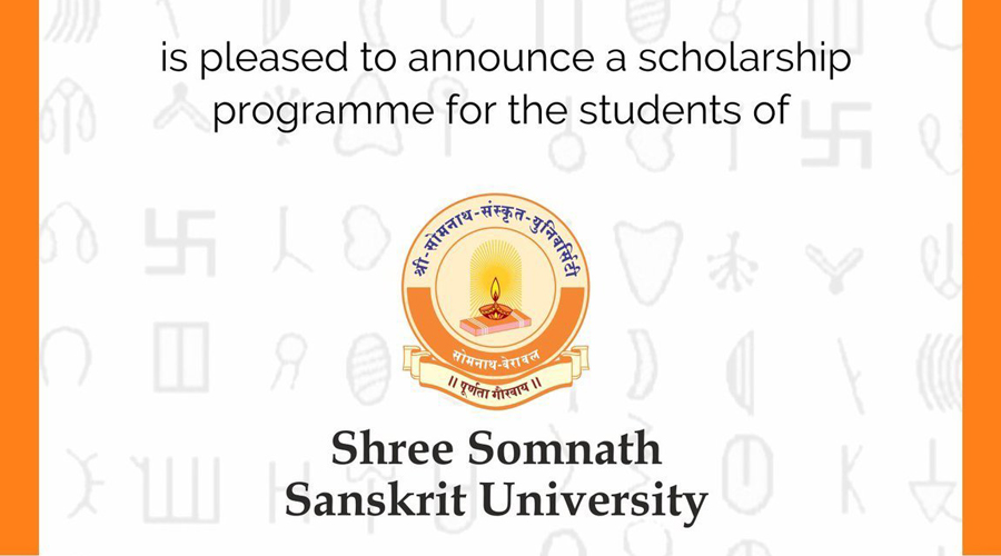 Indic Academy extends scholarship support to Shree Somnath Sanskrit University