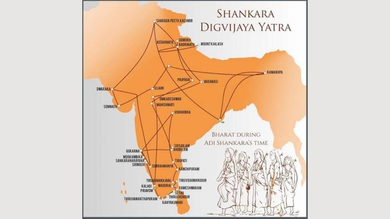 Grant for Adi Shankara Digvijaya Yatra