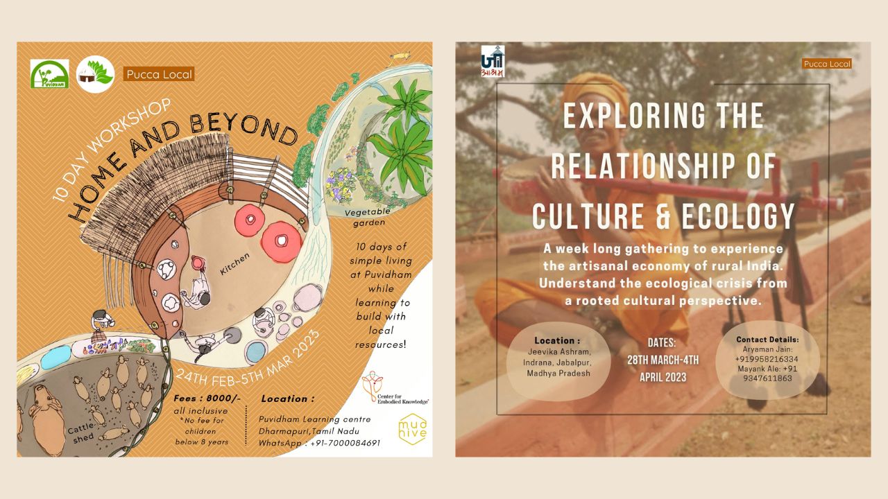 Center for Embodied Knowledge support for Local Building Traditions & Sustainable Lifestyle Workshops